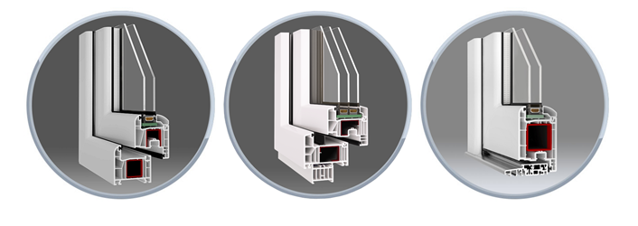 Okna in PVC vrata AMS dizajn