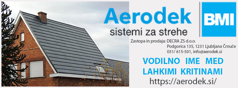 AERODEK, sistemi za strehe (DECRA ZS, zastopanje in trgovina, d.o.o.),AERODEK_SAKANOVIC_BANNER