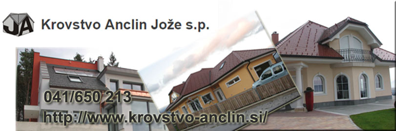 Stavbno kleparstvo in krovstvo Jože Anclin s.p.
