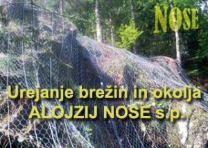 logo,Urejanje brežin in okolja ALOJZIJ NOSE s.p.
