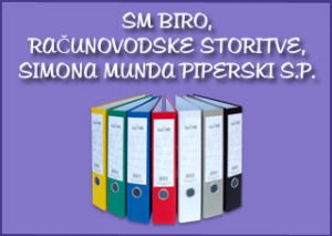 logo,SM BIRO, RAČUNOVODSKE STORITVE, SIMONA MUNDA PIPERSKI