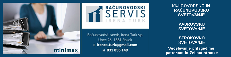 RAČUNOVODSKI SERVIS, IRENA TURK S.P.